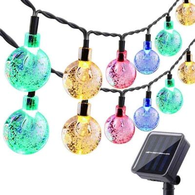 Melissa Guirlande Lumineuse Solaire Extérieur - 5m 20 Led Guirlande Solaire Extérieure Étanche Ip65 8 Modes Guirlande Lumineuse Solaire & Usb Pour Jardin, Noël, Fête - Publicité Melissa Guirlande Lumineuse Solaire Extérieur - 5m 20 Led Guirlande Solaire Extérieure Étanche Ip65 8 Modes Guirlande Lumineuse Solaire & Usb Pour Jardin, Noël, Fête - Publicité