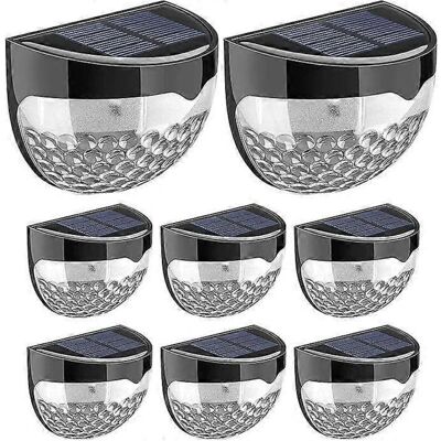 TRYWISE Éclairage Extérieur Solaire Pour Jardin – 8 Spots Étanches Avec Capteur Crépusculaire – Idéal Pour Allées, Patios, Terrasses Et Clôtures – Lampes De Sécurité Nocturnes - Publicité TRYWISE Éclairage Extérieur Solaire Pour Jardin – 8 Spots Étanches Avec Capteur Crépusculaire – Idéal Pour Allées, Patios, Terrasses Et Clôtures – Lampes De Sécurité Nocturnes - Publicité