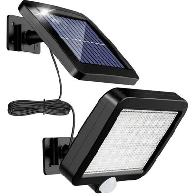 SCORPIO Lampes Solaires D'Extérieur 56 Led Avec Détecteur De Mouvement, Étanchéité Ip65, Angle D'Éclairage 120°, Applique Murale Solaire Pour Jardin - Publicité SCORPIO Lampes Solaires D'Extérieur 56 Led Avec Détecteur De Mouvement, Étanchéité Ip65, Angle D'Éclairage 120°, Applique Murale Solaire Pour Jardin - Publicité