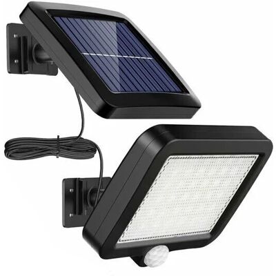 BRINSEA Lampes Solaires D'Extérieur 56 Led Avec Détecteur De Mouvement, Étanchéité Ip65, Angle D'Éclairage 120°, Applique Murale Solaire Pour Jardin Avec Câble De 5 M - Publicité BRINSEA Lampes Solaires D'Extérieur 56 Led Avec Détecteur De Mouvement, Étanchéité Ip65, Angle D'Éclairage 120°, Applique Murale Solaire Pour Jardin Avec Câble De 5 M - Publicité