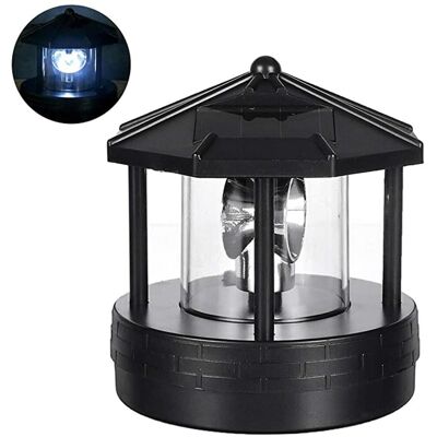 ALVIOR Lanterne Solaire Jardin - Tour Lumineuse Rotative Led - Étanche Ip44 - Éclairage Extérieur Automatique - 1 Pièce - Publicité ALVIOR Lanterne Solaire Jardin - Tour Lumineuse Rotative Led - Étanche Ip44 - Éclairage Extérieur Automatique - 1 Pièce - Publicité