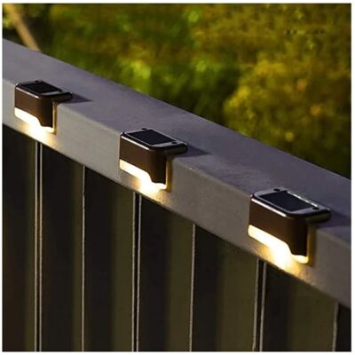 Lot De 16 Lampes Solaires D'Extérieur, Lampes Solaires Led Étanches Pour Escaliers, Clôtures, Jardin, Terrasse Et Allée.-aquaforge - Publicité Lot De 16 Lampes Solaires D'Extérieur, Lampes Solaires Led Étanches Pour Escaliers, Clôtures, Jardin, Terrasse Et Allée.-aquaforge - Publicité