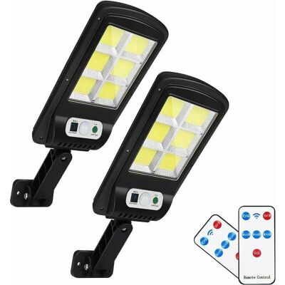 Generic 2 Lampes Led Télécommandées, Lampadaire Led Extérieur Alimenté Par L'Énergie Solaire, Lampe Murale De Sécurité Sans Fil Alimentée Par L'Énergie - Publicité Generic 2 Lampes Led Télécommandées, Lampadaire Led Extérieur Alimenté Par L'Énergie Solaire, Lampe Murale De Sécurité Sans Fil Alimentée Par L'Énergie - Publicité