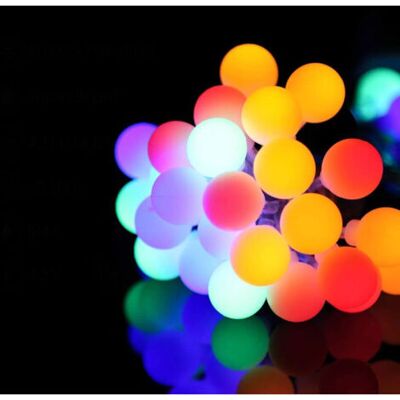 ABYSSE Guirlande Led 10 Mètres 100 Boules Rgb Multicouleur,guirlande Lumineuse Sphérique Rgb, 100 Leds Boules 8 Modes D’éclairage Étanche Ip44 Guirlande Lumineuse Extérieur Intérieur Décoration Idéal Pour So - Publicité ABYSSE Guirlande Led 10 Mètres 100 Boules Rgb Multicouleur,guirlande Lumineuse Sphérique Rgb, 100 Leds Boules 8 Modes D’éclairage Étanche Ip44 Guirlande Lumineuse Extérieur Intérieur Décoration Idéal Pour So - Publicité