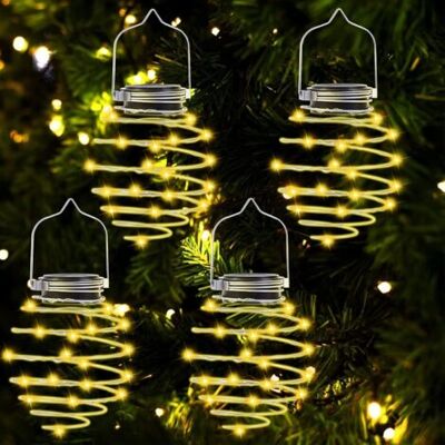 OEM Lanterne Solaire Exterieur Jardin,4 Pièces 80 Lumières Spirales Solaires Led Lampe Solaire En Métal Suspendue Lanterne Solaire Étanche Ip65 Pour Jardin,terrasse,véranda,trottoir,fête D'Anniver - Publicité OEM Lanterne Solaire Exterieur Jardin,4 Pièces 80 Lumières Spirales Solaires Led Lampe Solaire En Métal Suspendue Lanterne Solaire Étanche Ip65 Pour Jardin,terrasse,véranda,trottoir,fête D'Anniver - Publicité
