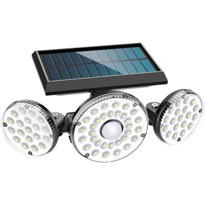 URSUS Lampe Solaire Extérieur, Lumière Solaire 70 Led À L'Extérieur Avec Détecteur De Mouvement, Ip65 Étanche, Applique Murale Solaire Rotative À 360 ° Pour Les Balcons De Jardin - Publicité URSUS Lampe Solaire Extérieur, Lumière Solaire 70 Led À L'Extérieur Avec Détecteur De Mouvement, Ip65 Étanche, Applique Murale Solaire Rotative À 360 ° Pour Les Balcons De Jardin - Publicité