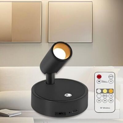 Scotch Projecteur Led Sans Fil, Applique Murale Magnétique, Rechargeable 4000 Mah, Spot De Sol Tactile + Télécommande, Lampe De Lecture Avec Minuterie Pour Tableau De Plantes, Œuvres D'Art, Placard, Chambre, - Publicité Scotch Projecteur Led Sans Fil, Applique Murale Magnétique, Rechargeable 4000 Mah, Spot De Sol Tactile + Télécommande, Lampe De Lecture Avec Minuterie Pour Tableau De Plantes, Œuvres D'Art, Placard, Chambre, - Publicité