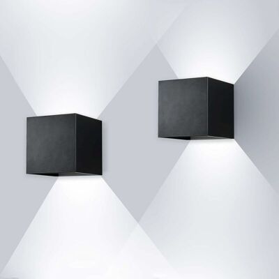 BRINSEA Tonchean – Applique Murale Led Cob 12w – Aluminium Étanche Ip67 – Lumière Froide 6000k – Angle Réglable – Lot De 2 Pour Intérieur Et Extérieur - Publicité BRINSEA Tonchean – Applique Murale Led Cob 12w – Aluminium Étanche Ip67 – Lumière Froide 6000k – Angle Réglable – Lot De 2 Pour Intérieur Et Extérieur - Publicité