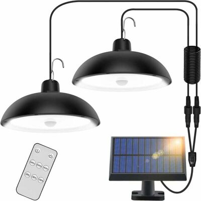 URSUS Lampe Solaire D'Extérieur, 78 Led 4 Modes Avec Capteur De Mouvement, Télécommande, Panneau Solaire Réglable À 360°, 3 Luminosités, Lustre Solaire Étanche Ip65 Pour Jardin, Camping - Publicité URSUS Lampe Solaire D'Extérieur, 78 Led 4 Modes Avec Capteur De Mouvement, Télécommande, Panneau Solaire Réglable À 360°, 3 Luminosités, Lustre Solaire Étanche Ip65 Pour Jardin, Camping - Publicité