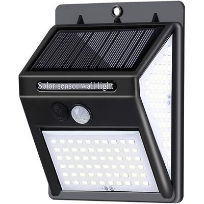 OEM Lampe Solaire Extérieur 100 Led 1200mah Eclairage Etanche Ip65 Lumière Solaire Détecteur De Mouvement 120 ° Spot Applique Pour Jardin Garage - Publicité OEM Lampe Solaire Extérieur 100 Led 1200mah Eclairage Etanche Ip65 Lumière Solaire Détecteur De Mouvement 120 ° Spot Applique Pour Jardin Garage - Publicité