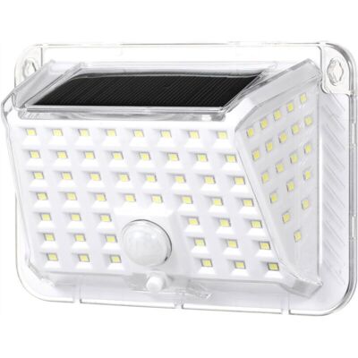 BRINSEA Applique Solaire 90leds, Éclairage Extérieur À Capteur De Corps, 3 Modes D'Éclairage / Contrôle Sensible De La Lumière / Étanche Ip65 / Batterie Rechargeable Haute Capacité 1200 Ma Intégrée - Publicité BRINSEA Applique Solaire 90leds, Éclairage Extérieur À Capteur De Corps, 3 Modes D'Éclairage / Contrôle Sensible De La Lumière / Étanche Ip65 / Batterie Rechargeable Haute Capacité 1200 Ma Intégrée - Publicité