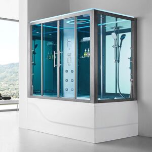 THALASSOR Baignoire Balnéo Douche Hammam Omega Duo Gauche - Publicité THALASSOR Baignoire Balnéo Douche Hammam Omega Duo Gauche - Publicité