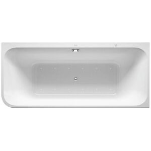Duravit - Happy D.2 Baignoire Balnéo, Coin À Droite, Double Dos - Publicité Duravit - Happy D.2 Baignoire Balnéo, Coin À Droite, Double Dos - Publicité