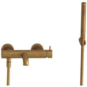 Cristina Ondyna - Bain/douche Triverde + Kit Douchette Vieux Bronze Mat Tv18093 - Publicité Cristina Ondyna - Bain/douche Triverde + Kit Douchette Vieux Bronze Mat Tv18093 - Publicité