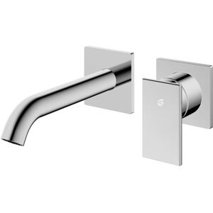 Bernstein - Robinet Mitigeur Lavabo Encastré Mural Laiton Chrome Jet Doux & Économie D'Eau - 6,7x6,7x17cm (lxhxp) - Lavoa Chrome - Publicité Bernstein - Robinet Mitigeur Lavabo Encastré Mural Laiton Chrome Jet Doux & Économie D'Eau - 6,7x6,7x17cm (lxhxp) - Lavoa Chrome - Publicité