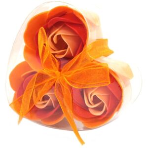 ANCIENT WISDOM Coffret 3 Boîtes Coeur Fleur De Savon - Roses Pêche- Vendu Par 1 - Publicité ANCIENT WISDOM Coffret 3 Boîtes Coeur Fleur De Savon - Roses Pêche- Vendu Par 1 - Publicité