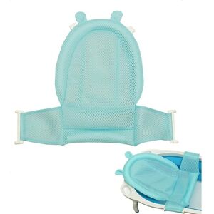 ENSOLEILLE Siège d'insertion de bain pour bébé, maille de douche nouveau-né maille de douche nouveau-né pour bébé 0-3 ans (bleu) - Publicité