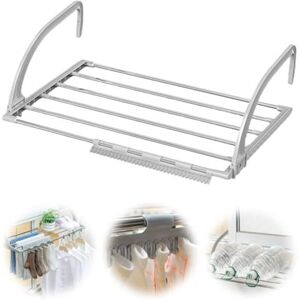 LIIYIELA Étendoir À Linge Extensible De 44 À 76 Cm, En Acier Inoxydable Et Plastique, Porte-serviettes, Étendoir Pour Radiateur, Intérieur/extérieur, Séchoir Suspendu - Publicité LIIYIELA Étendoir À Linge Extensible De 44 À 76 Cm, En Acier Inoxydable Et Plastique, Porte-serviettes, Étendoir Pour Radiateur, Intérieur/extérieur, Séchoir Suspendu - Publicité