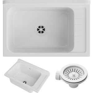 Granitan - Vier Utilitaire Blanc Buanderie Garage Chaufferie Monza - Publicité Granitan - Vier Utilitaire Blanc Buanderie Garage Chaufferie Monza - Publicité