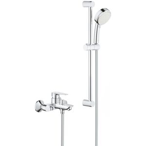 New Tempesta Cosmopolitan 100 Ensemble De Douche 2 Jets + Mitigeur Monocommande Bain/douche, Chrome (23914001-26076002) - Grohe - Publicité New Tempesta Cosmopolitan 100 Ensemble De Douche 2 Jets + Mitigeur Monocommande Bain/douche, Chrome (23914001-26076002) - Grohe - Publicité