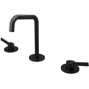 Cristina Ondyna - Melangeur 3 Trous Piega Chrome Noir Brosse Inox Pvd Pa20575i - Publicité Cristina Ondyna - Melangeur 3 Trous Piega Chrome Noir Brosse Inox Pvd Pa20575i - Publicité