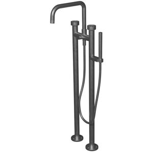 Melangeur Bain Douche Sur Pieds Rota Metal Brosse - Cristina Ondyna Rt10877 - Publicité Melangeur Bain Douche Sur Pieds Rota Metal Brosse - Cristina Ondyna Rt10877 - Publicité