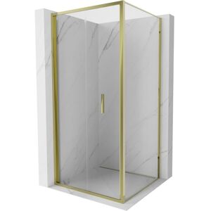 Mexen - Exo Cabine De Douche Pliante 85 X 85 Cm, Transparent, Or - 816-085-085-50-00 - Publicité Mexen - Exo Cabine De Douche Pliante 85 X 85 Cm, Transparent, Or - 816-085-085-50-00 - Publicité