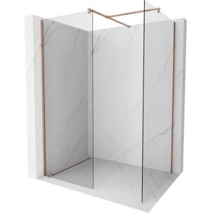 Mexen Kioto Paroi De Douche Walk-in 110 X 80 Cm, Transparent, Or Rose - 800-110-202-60-00-080 - Publicité Mexen Kioto Paroi De Douche Walk-in 110 X 80 Cm, Transparent, Or Rose - 800-110-202-60-00-080 - Publicité