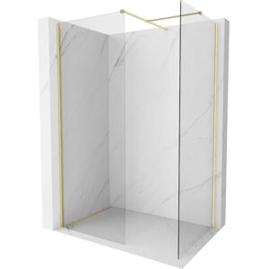 Mexen Kioto-x Paroi De Douche Walk-in 100 X 90 Cm, Transparent 10 Mm, Or Brossé - 800-100-202-55-00-090-x - Publicité Mexen Kioto-x Paroi De Douche Walk-in 100 X 90 Cm, Transparent 10 Mm, Or Brossé - 800-100-202-55-00-090-x - Publicité
