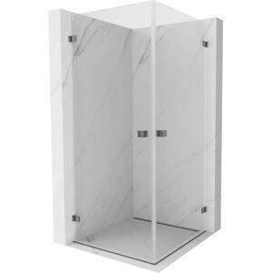 Mexen - Lunar-b Duo Cabine De Douche Pivotante 85 X 85 Cm, Transparent, Métal Canon - 832-085l-085p-95-00 - Publicité Mexen - Lunar-b Duo Cabine De Douche Pivotante 85 X 85 Cm, Transparent, Métal Canon - 832-085l-085p-95-00 - Publicité
