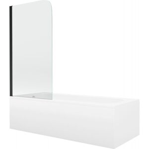 Mexen - Vega Baignoire Rectangulaire 150 X 70 Cm Avec Habillage Et Paroi 1 Volet 70 Cm, Transparent, Noir - 550115070x9007017000 - Publicité Mexen - Vega Baignoire Rectangulaire 150 X 70 Cm Avec Habillage Et Paroi 1 Volet 70 Cm, Transparent, Noir - 550115070x9007017000 - Publicité