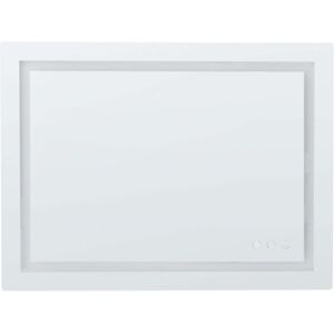 Miroir de Salle de Bain Beliani Prenois - Anti-buée, LED RGB, 80x60cm - Publicité Miroir de Salle de Bain Beliani Prenois - Anti-buée, LED RGB, 80x60cm - Publicité