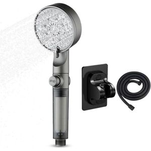 PUNNYB Pommeau De Douche Avec Filtres - 5 Modes De Brumisation Robuste Pour Douche - Publicité PUNNYB Pommeau De Douche Avec Filtres - 5 Modes De Brumisation Robuste Pour Douche - Publicité