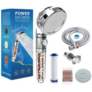 SNQ Pommeau Douche Haute Pression Pomme De Douche Anti Calcaire Filtrant,douchette Économie D'Eau Univers De Massage 3 Modes De Douche Convient À Salle De Bain - Publicité SNQ Pommeau Douche Haute Pression Pomme De Douche Anti Calcaire Filtrant,douchette Économie D'Eau Univers De Massage 3 Modes De Douche Convient À Salle De Bain - Publicité