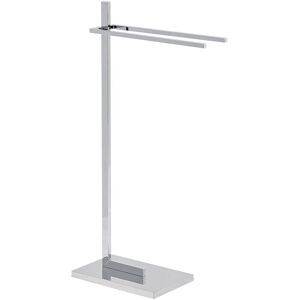 Beliani - Porte Serviettes Design sur Pied 2 Barres en Acier Couleur Argent Chromé Aspect Chic pour Salle de Bain Contemporaine - Publicité Beliani - Porte Serviettes Design sur Pied 2 Barres en Acier Couleur Argent Chromé Aspect Chic pour Salle de Bain Contemporaine - Publicité