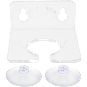 FLAMMKRAFT Porte-verre De Baignoire Adhésif En Acrylique Transparent, Support À Ventouses Pour Vin Et Boissons - Publicité FLAMMKRAFT Porte-verre De Baignoire Adhésif En Acrylique Transparent, Support À Ventouses Pour Vin Et Boissons - Publicité