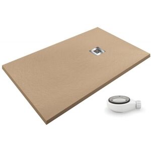 Pdd - Receveur De Douche Extra Plat Airstone Eco Moka Ral 1001 70x110 - Publicité Pdd - Receveur De Douche Extra Plat Airstone Eco Moka Ral 1001 70x110 - Publicité