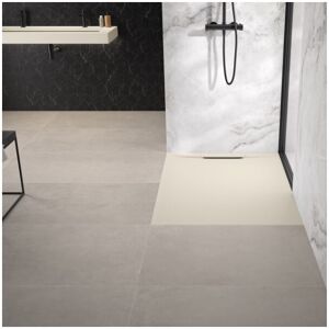 Kinedo - Receveur Extra-plat 100x80 Kineline Bpc Sable Rd2000s - Publicité Kinedo - Receveur Extra-plat 100x80 Kineline Bpc Sable Rd2000s - Publicité