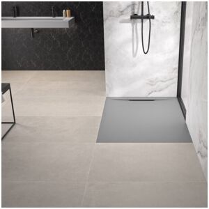 Kinedo - Receveur Extra-plat 140x80 Kineline Bpc Gris Pierre Rd2004p - Publicité Kinedo - Receveur Extra-plat 140x80 Kineline Bpc Gris Pierre Rd2004p - Publicité