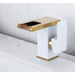 SJQKA Robinet Cascade De Salle De Bain, Robinet Cascade À Led, Robinet De Lavabo À Poser, Robinet De Lavabo Hydro En Laiton Massif - Publicité SJQKA Robinet Cascade De Salle De Bain, Robinet Cascade À Led, Robinet De Lavabo À Poser, Robinet De Lavabo Hydro En Laiton Massif - Publicité