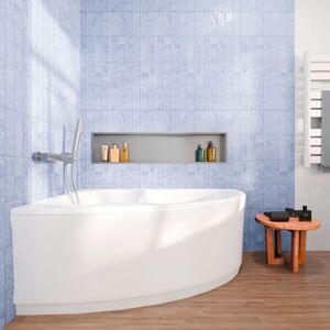 Siko – Baignoire D'Angle 140x95 Cm Lu1400lset1 – Acrylique Blanc Gauche – Tablier 140 Cm – Pieds Réglables Pour Installation Facile - Publicité Siko – Baignoire D'Angle 140x95 Cm Lu1400lset1 – Acrylique Blanc Gauche – Tablier 140 Cm – Pieds Réglables Pour Installation Facile - Publicité