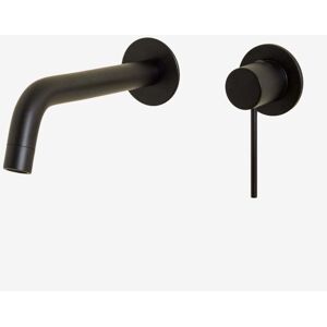 Sklum - Robinet D'Évier À Encastrer En Laiton Orveta Noir - Publicité Sklum - Robinet D'Évier À Encastrer En Laiton Orveta Noir - Publicité