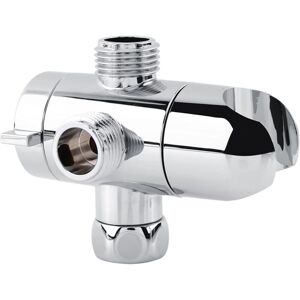 Inverseur De Douche À 3 Voies, Vanne Dérivation Shower Adaptateur Pommeau Douches 1/2' Répartiteur Tuyau Accessoires Universels Avec Valve D'Arrêt Pour Douchette Salle Bain Cuisine Argent - Sollbry - Publicité Inverseur De Douche À 3 Voies, Vanne Dérivation Shower Adaptateur Pommeau Douches 1/2' Répartiteur Tuyau Accessoires Universels Avec Valve D'Arrêt Pour Douchette Salle Bain Cuisine Argent - Sollbry - Publicité