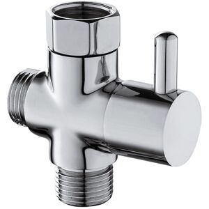 OEM Vanne 3 Voies G1/2' Robinet 3 Voies En Laiton Massif Adaptateur Robinet Wc Avec Salle ,chromé - Publicité OEM Vanne 3 Voies G1/2' Robinet 3 Voies En Laiton Massif Adaptateur Robinet Wc Avec Salle ,chromé - Publicité