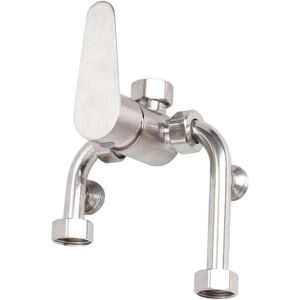 Ymyny 304 Acier Inoxydable Monté En Surface Chauffage Électrique U-valve Chauffe-eau Électrique Mitigeur Chaud Et Froid Robinet De Douche - Publicité Ymyny 304 Acier Inoxydable Monté En Surface Chauffage Électrique U-valve Chauffe-eau Électrique Mitigeur Chaud Et Froid Robinet De Douche - Publicité