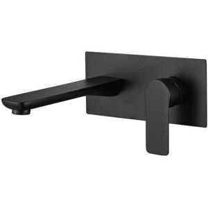 Zvd Mitigeur Murale Lavabo Mélangeur Salle De Bain Avec Bec Extra-large Robinet Encastré Une Poignée Mitigeur Lavabo Robinet Baignoire Robinet Mural (noir) - Publicité Zvd Mitigeur Murale Lavabo Mélangeur Salle De Bain Avec Bec Extra-large Robinet Encastré Une Poignée Mitigeur Lavabo Robinet Baignoire Robinet Mural (noir) - Publicité