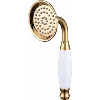 SANS MARQUE Douchette Douche Salle De Bain Laiton Douche A Main Portable Seulement Pommeau Douche Or Titane Douchette Universelle De Massage, Bs126 - Publicité SANS MARQUE Douchette Douche Salle De Bain Laiton Douche A Main Portable Seulement Pommeau Douche Or Titane Douchette Universelle De Massage, Bs126 - Publicité