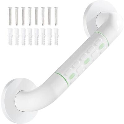 SCORPIO Barre D'Appui Wc, Barres D'Appui De Salle De Bain Avec Antidérapante, Poignée De Acier Inox, De Maintien Douche Avec Cercles Lumineux-avec Bride De Recouvrement,30 cm Modunful - Publicité SCORPIO Barre D'Appui Wc, Barres D'Appui De Salle De Bain Avec Antidérapante, Poignée De Acier Inox, De Maintien Douche Avec Cercles Lumineux-avec Bride De Recouvrement,30 cm Modunful - Publicité