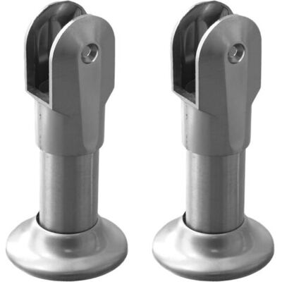 ABYSSE Support De Séparation Wc En Acier Inoxydable Pour Urinoir Mural Et Pieds De Toilettes - Pieds Antidérapants Anti-rayures Avec Charge Élevée - Publicité ABYSSE Support De Séparation Wc En Acier Inoxydable Pour Urinoir Mural Et Pieds De Toilettes - Pieds Antidérapants Anti-rayures Avec Charge Élevée - Publicité