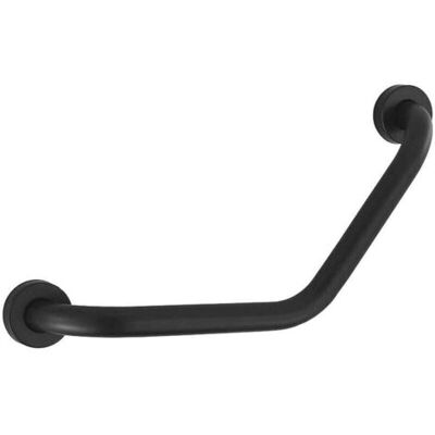 ABYSSE Barre Appui Pour Salle De Bain 44cm Noir Poignée De Sécurité Courbée En 304 Acier Inoxydable - Publicité ABYSSE Barre Appui Pour Salle De Bain 44cm Noir Poignée De Sécurité Courbée En 304 Acier Inoxydable - Publicité